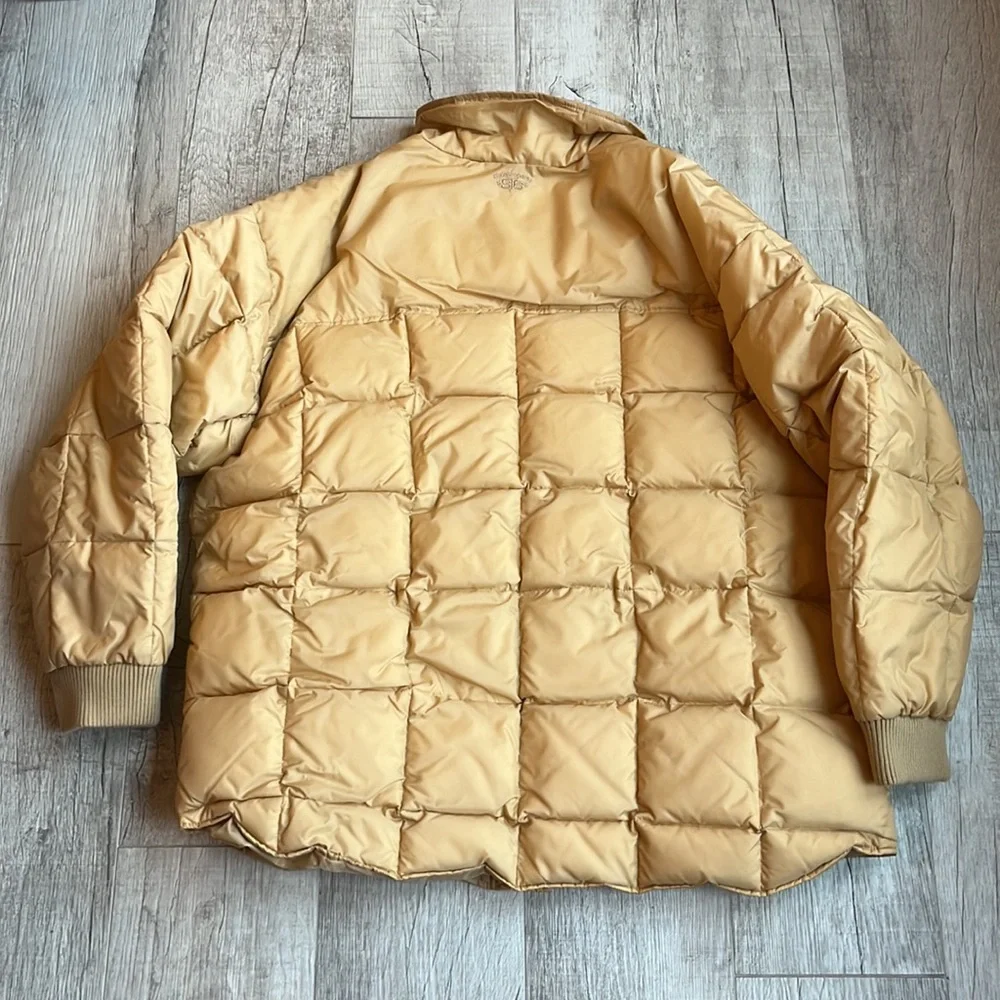 State Property Jacket Men 3X Mustard Quilted Puffer 90's‎ Rap Hip Hop